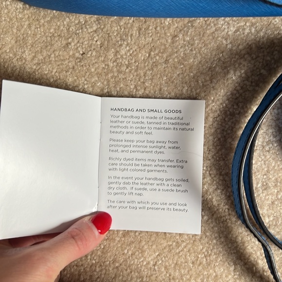 Blue MK Bag w strap - Picture 6 of 17